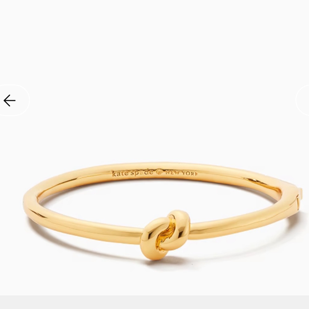 Kate spade Knot Hinged Bangle - NWT